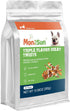 MON2SUN 4.5-5 Inch 10.58 oz (30 Count-Pack 1) Dog Treats, Triple Flavor Jerky Twist Sticks, Chicken Duck and Codfish