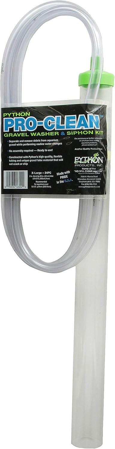 Python PRO CLEAN - EXTRA LARGE for tanks up to 55 Gallons