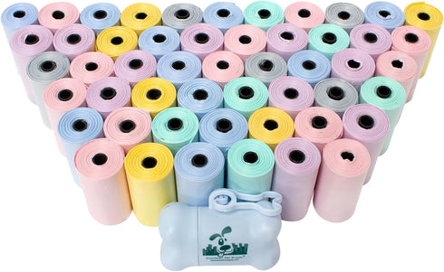 Downtown Pet Supply Scented Poop Bags for Dogs with Dispenser, 1000 Count