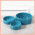 Park Life Designs Pet Bowl | Manor, Small Size in Azure Color.