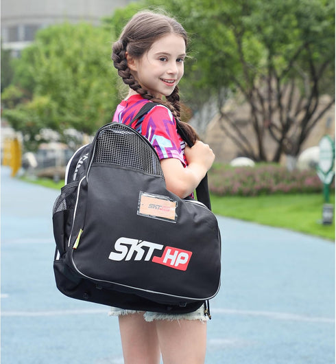 Roller Skate Bag with Adjustable Shoulder Strap for Kids and Adults, Large Capacity for Inline Skates and Accessories