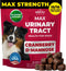 Mighty Petz MAX Cranberry for Dog UTI Treatment - MAX Strength Supplement + D-Mannose, Bladder Control & Kidney Support