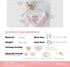 Girl Dog Birthday Hat Bandana Kit, Princess Decorations with Crown for Cats and Dogs, 1st Birthday Gift (PinkGold).