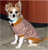 Pet Dog Classic Knitwear Sweater - Warm Winter Puppy Coat for Small Dogs (XS, Khaki)