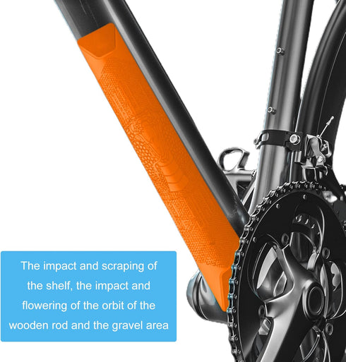 Mountain Bike Frame Protector, MTB Bicycle Down Tube Frame Guard for Collision and Scratch Protection