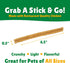 (12 Count) Lucky Premium Treats Lucky Slims - Long Chicken Jerky Dog Treats and Crunchy Dog Chew Sticks with Real