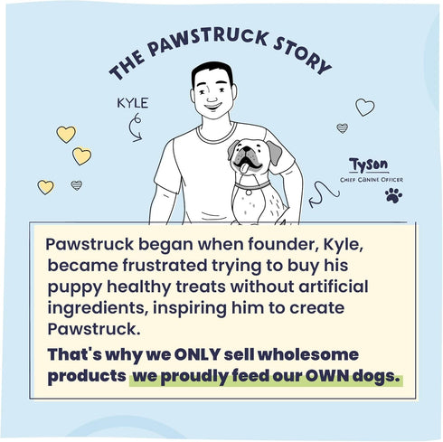 Pawstruck Natural 7-9" Beef Tendon Chew Sticks for Dogs - Premium Rawhide-Free, 10 Count