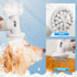 Furgo Dog Bath Brush with Automatic Shampoo & Foam Dispenser, Soft Silicone Massage Brush for Deep Cleansing