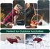Kuoser Dog Winter Coat, Reversible Jacket, Warm British Style Vest for Small Dogs, Windproof, Red S