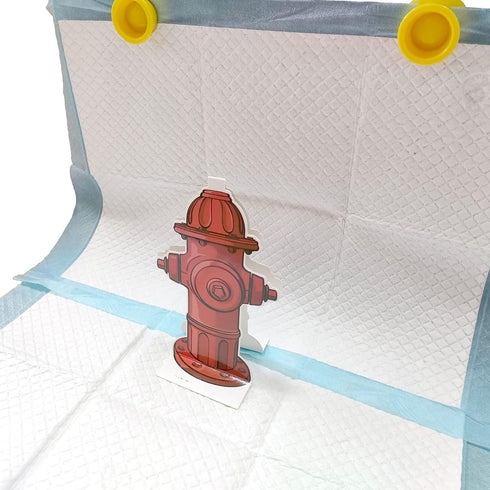 10 Dog Pee Pad Trainer, Pcs Fire Hydrant Potty Training Aid for Small Breeds, Reusable Potty Training Tool, Indoor Pee
