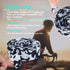 KINGOU Black & White Camouflage EVA Road Bike Handlebar Tape, 2PCS Per Set