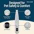 Trimmer Dog Paw - Electric Cordless Pet Clippers for Dogs & Cats - Quiet Dual-Speed Groomer with Pet-Safe Blade