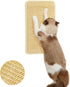 Cat Scratcher Mat Wall Mounted - 14 X 8 Inch Natural Sisal Scratch Pad, Vertical Board with Velcro Tapes