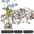 2lbs Pea Gravel for Plants, 3/8inch Small Rocks for Succulent Cactus Planters, Natural Polished Pebbles