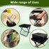 MealFlow Pro Backpack Portable Foldable Stool, Pocket Chair Camping Fishing Stool, Mini Outdoor Camping Stool Sling