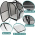 PetAmi Dog Backpack Carrier for Small Large Cats, Airline Approved, Ventilated Hiking Bag, Up to 18lbs, Grey