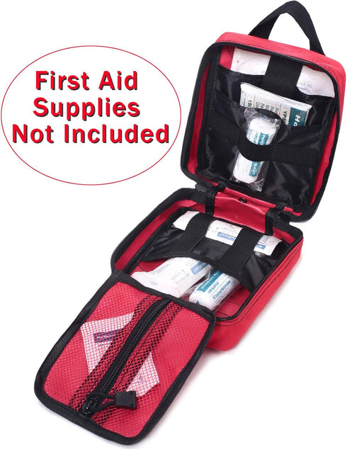 Honestptner 600D Molle Pouch, Sturdy Nylon Tactical Medical Pouch,Rip-Away EMT First Aid Pouch (Bag Only)