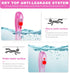 Full Face Snorkel Mask for Kids, 180 Degree Panoramic View, Safe Anti-Leak Anti-Fog, Foldable Dry Top Snorkeling Gear