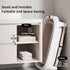 Genrico 75x45cm Portable Folding Bathtub Shower Pool with Drain Plug for Kids Girls Cats Dogs Apartment Farm Travel