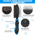 2PCS Dog Brush Set - Double Sided Dog Hair Brush for Shedding & Bathing, Premium Pet Supplies for Short/Long Haired Dogs