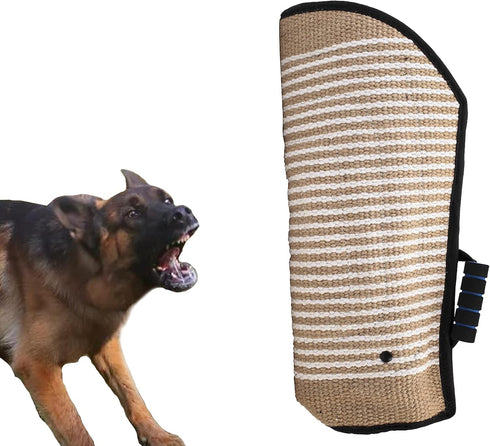Morezi Dog Bite Sleeve Training, Strong Jute Equipment for Large Dogs, Safe Padded Tugging Toy for Arm