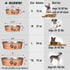 Loving Pets Bella Dog Bowls - Stainless Steel Spill Proof Dog & Cat Bowls (Large 35-65 lbs, Champagne)