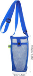 TOYANDONA Water Bottle Carrier Bag Bottle Pouch Holder Adjustable Shoulder Hand Strap Sling Bag Sports Accessories
