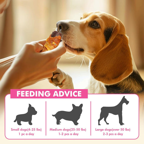 21.16 oz Dog Treats, Triple Flavor Chicken Duck Beef Meat Rolls, Rawhide Free Dog Snacks, Soft Treats for Small Dogs