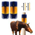 Livestock Scratching Brush, Flexible PBT Horse Grooming Kit Horse Brushes, Massage Brush