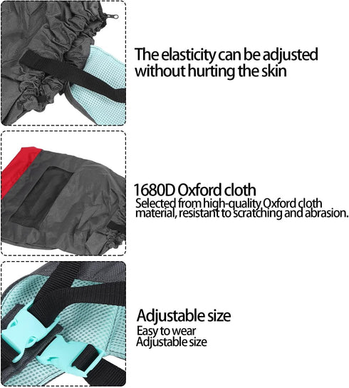 Paralyzed Pets Drag Bag, Durable Oxford Drag Bags for Paralyzed Dogs, Comfortable Tow Bag for Walking and Protection