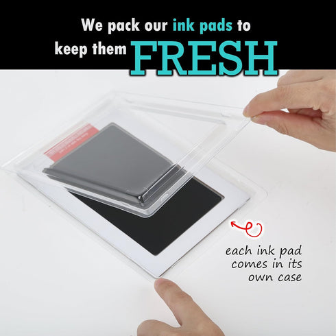 Large Inkless Pet Paw Print Kit, Clean-Touch Ink Pads for Large Dogs, Keepsake Frames & Accessories