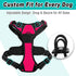 BARKBAY No Pull Pet Harness - Adjustable Outdoor Pet Vest, 3M Reflective Oxford Material for Small Medium Large Dogs