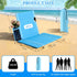 esgwork 2 Pack Portable Poolside Chairs, Foldable Legless Beach Chairs for Adults with Cup Pocket, Lightweight Ground