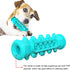 Guardians Dog Chew Toys for Aggressive Chewers - Dog Toothbrush Care Cleaning Stick for Small Middle Dogs (Blue+Green)