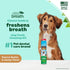 2oz TropiClean Fresh Breath - Dog Toothpaste - Dog Teeth Cleaning Peanut Butter & Honey Flavor - Freshens Breath