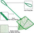 4 Pack Aquarium Fish Net Fine Quick Catch Mesh Nylon Fishing Catch Nets with Plastic Handle for Fish Tank Mesh Nets Scoop - Green (3in, 4in,5in, 6in) by DAGUANZHI