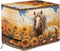 Xumfabuy Horse Print Patio Cooler Cover, Outdoor Bar Cart Cover for 80-100 Quart