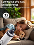 Dukuueie 3-Speed Trimmer New Upgraded Dog Nail Grinder with LED Lights, Electric Rechargeable Pet Nail for Small Medium