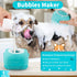 3PCS Dog Bath Brush Set, Shampoo Brush and Scrubber for Bathing with Adjustable Ring Handle for Short & Long Haired