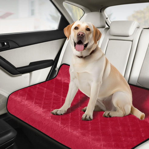 YEGAME Red Solid Color Washable Pee Pads for Dogs Cats, Reusable Puppy Pads Absorbent Non-Slip Waterproof Pet Training