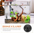 LUOZZY 20pcs Black Aquarium Suction Cup Clips, 25MM Holder Clamp for Fish Tank Accessories