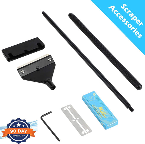 Algae Scraper for Glass Aquariums, 10 Stainless Steel Blades, Fish Tank Cleaner, Aquarium Algae Scrapers.