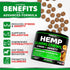 YUMA'S (2 Pack) Hemp Calming Chews for Dogs, Advanced Dog Calming Treats, 340 Chews for Anxiety Relief and Stress