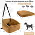 30lbs,Pet NEEZUKAR Dog Car Seat for Small Medium Dogs,Detachable Washable Dog Booster Seat Under Car Seat Travel Bed