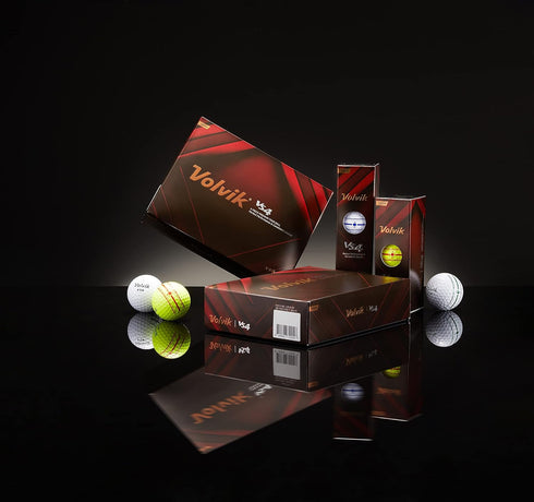 VS4 Dozen Volvik Tour Golf Balls: White