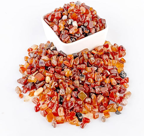 Decorative Polished Rocks, Gravel Rocks for Plant Flower Pots, Succulents, Aquariums, DIY Craft (2.2 LBS, Brown)