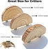 3 Pack Jumping Spider Enclosure Climbing Platforms, Magnetic Jumping Spider Wooden Ledge Ladder, Jumping Spider