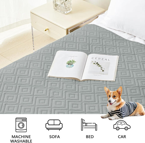 hyha Waterproof Dog Blanket, Soft Pet Blankets, Washable Reversible Couch Covers for Sofa Furniture (30x70 Inch)