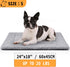 Dog Bed, Washable Dog Crate Mat, Ultra Soft & Anti-Slip, Fits Crates & Kennels for Dogs Up to 25 lbs, 24" x 18"
