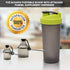 The Scoopie Supplement Container, Spill Proof Dispenser for Pre Workout Powder, Pack of 2, Blue (1 tbsp | 15 mL)
